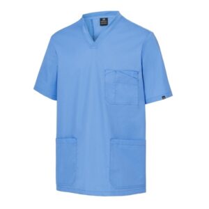 Casaca Sanitaria Tejido Combinado Regular Fit