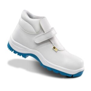 Bota de seguridad microfibra hidrofugada blanca