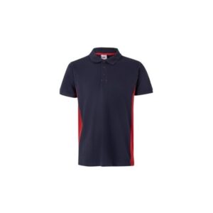 Polo de manga corta bicolor