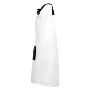 Delantal bicolor peto PU P24