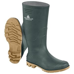 Bota de agua verde sin puntera pvc sra ob