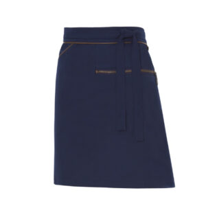 Delantal corto cintura cuero P24