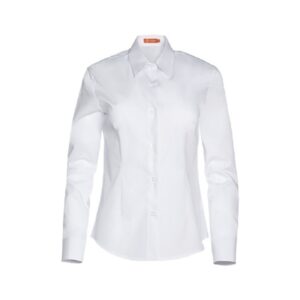 Blusa mujer cuello camisero manga larga 65/35 P53