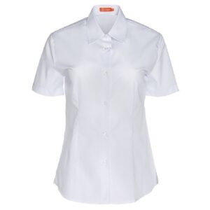 Blusa mujer cuello camisero manga corta 65/35 P53